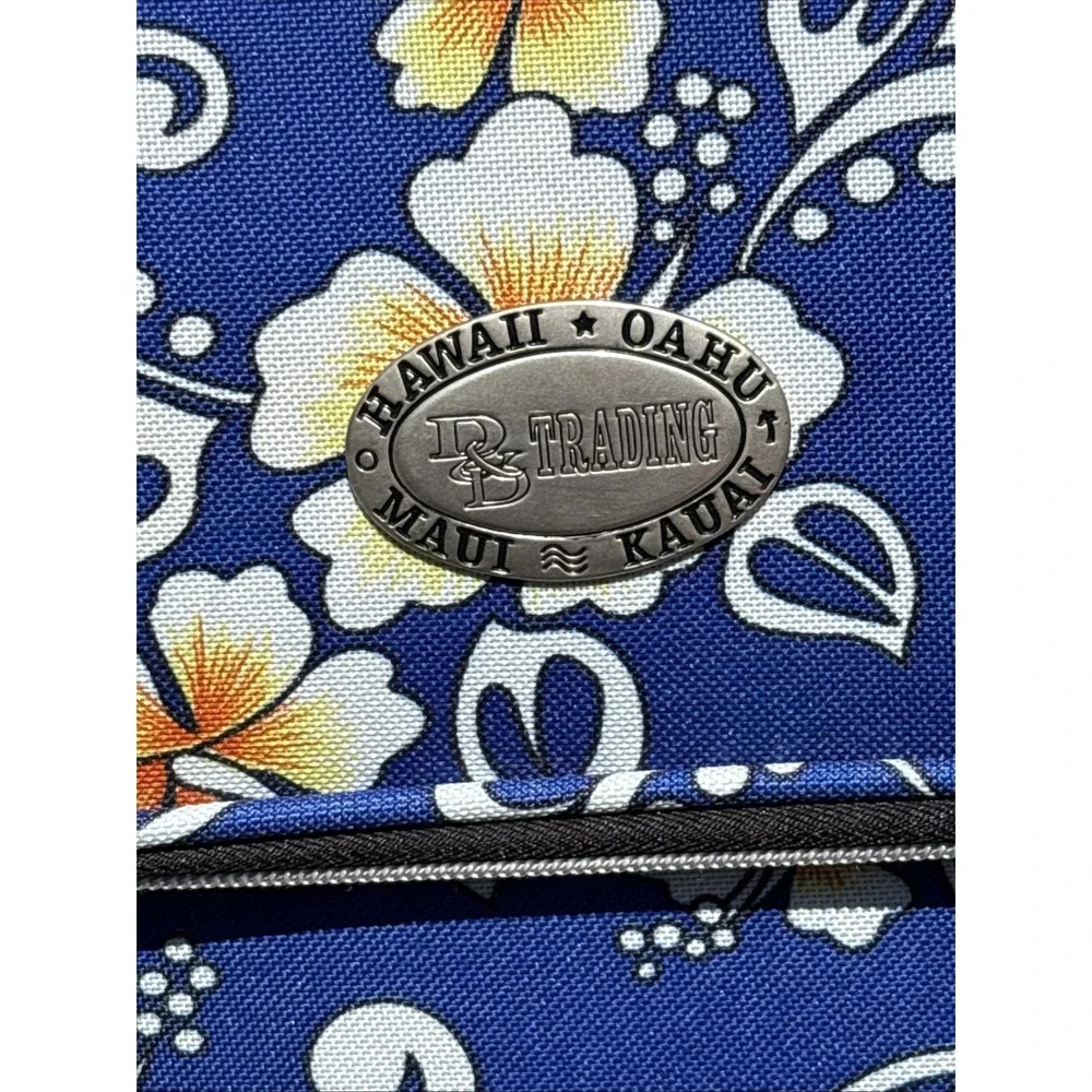 Hawaiian Travel Case Suitcase Suit Case Summer Bag Hibiscus Flower Vacation
